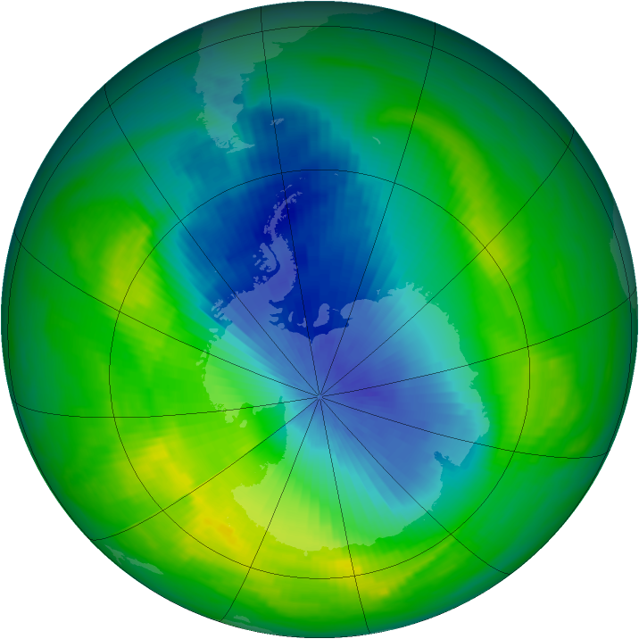 Ozone Map 1983-11-01